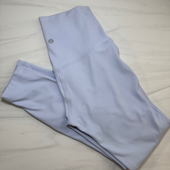 Lululemon Align High-Rise 25” Leggings in Pastel Blue - Picture 2 of 5